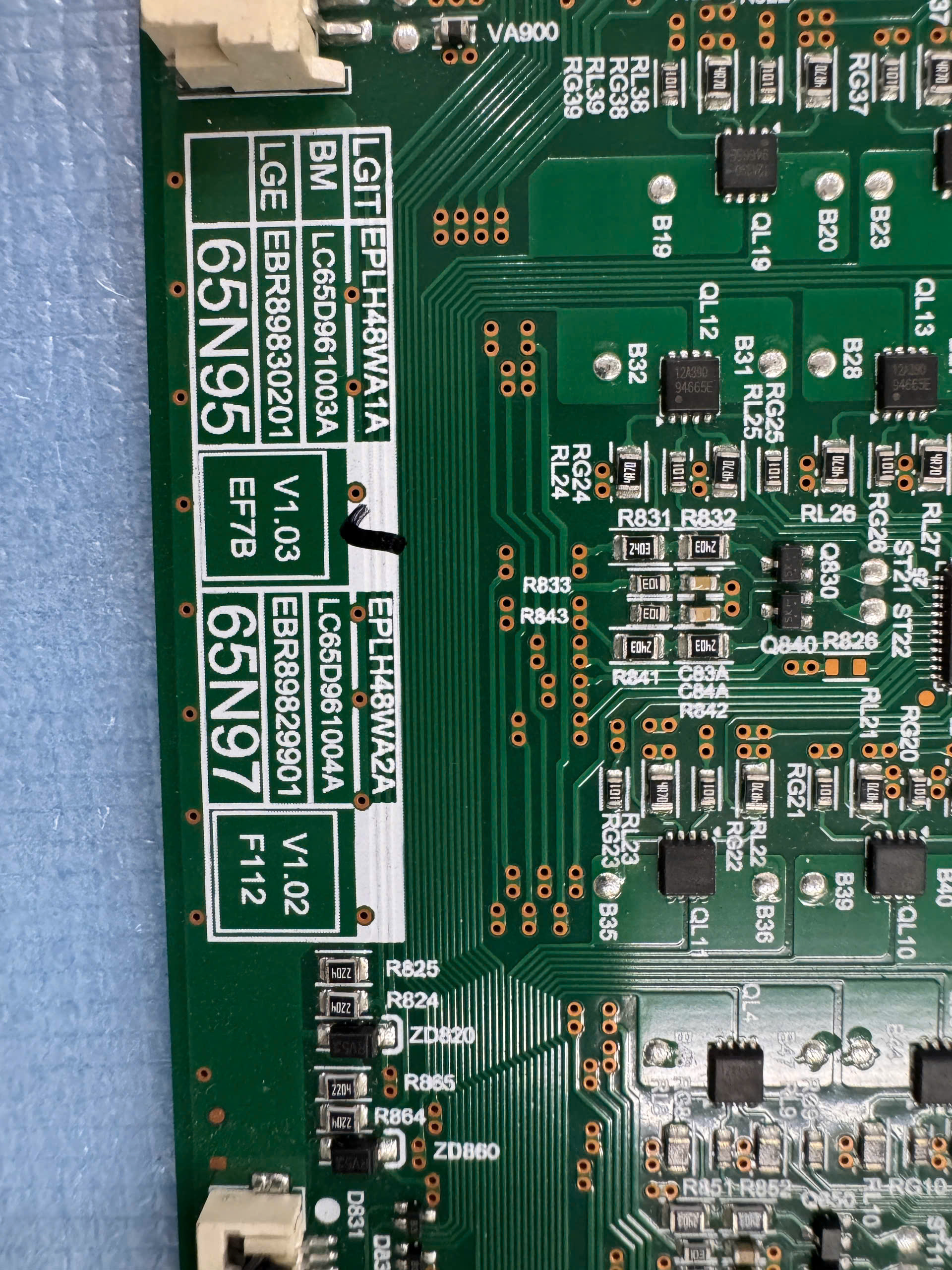 LG Pcb Assembly, Led Driver - EBR89830201 65NANO956 65Nano95,65Nano90