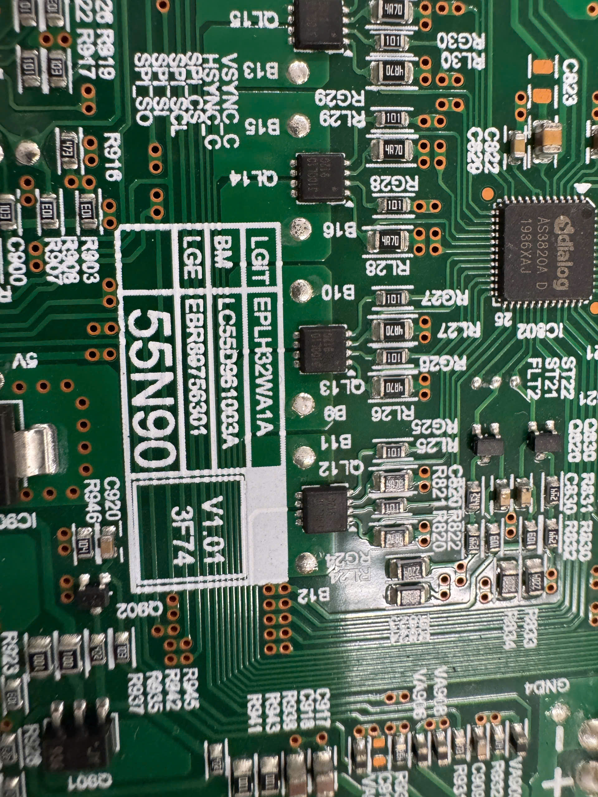 LG LED Driver Board, EBR89756301, 3PCR02666A, 55N90, 55NANO90, 55NANO85,55NANO91,55NANO906