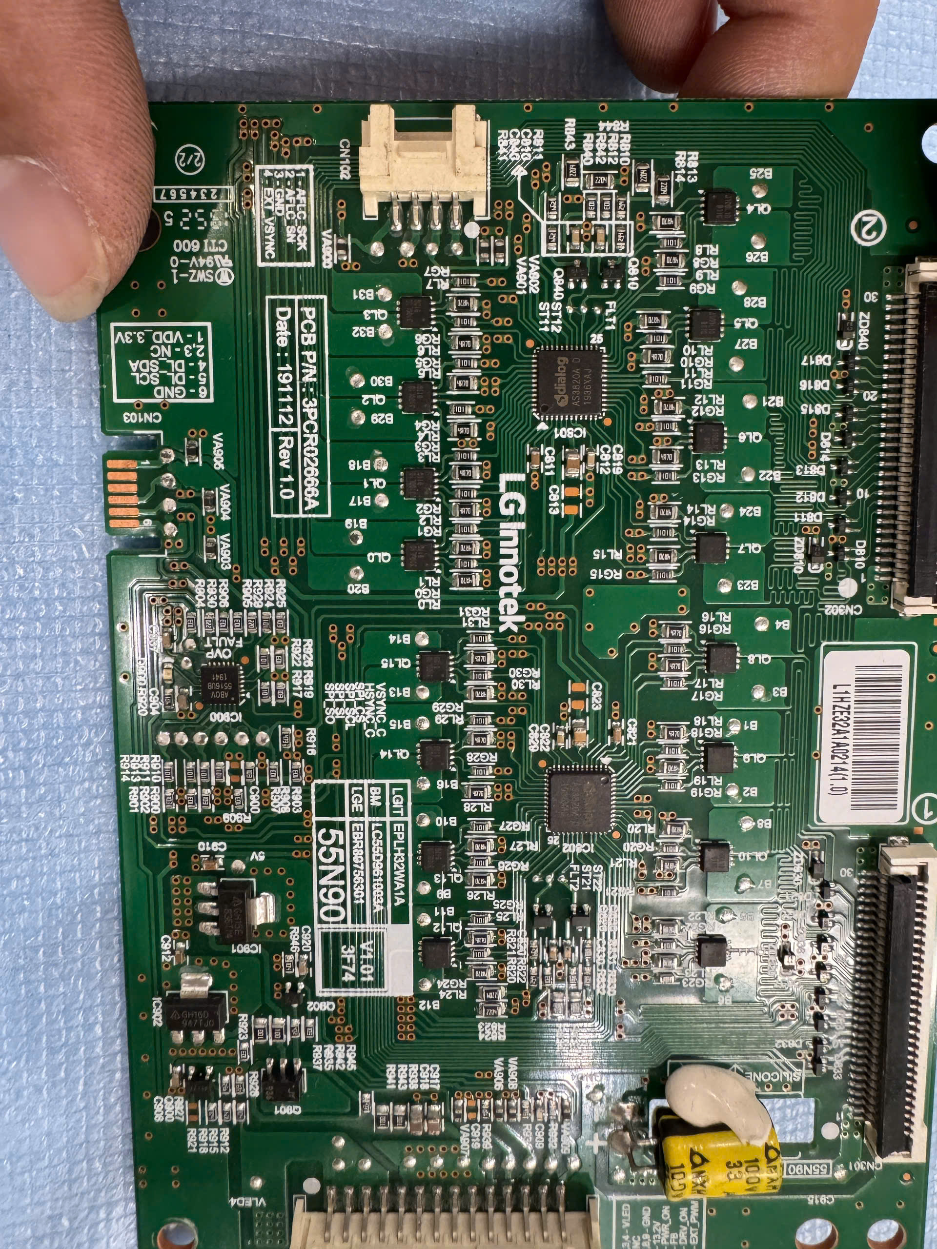 LG LED Driver Board, EBR89756301, 3PCR02666A, 55N90, 55NANO90, 55NANO85,55NANO91,55NANO906