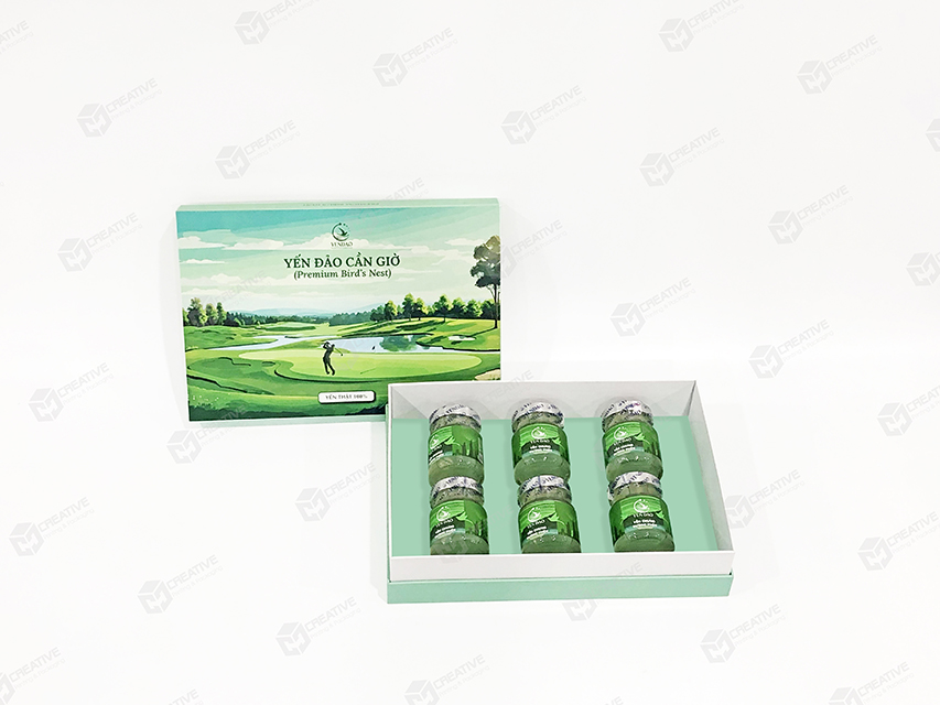 YS007 - Hộp Đựng Yến Sào
