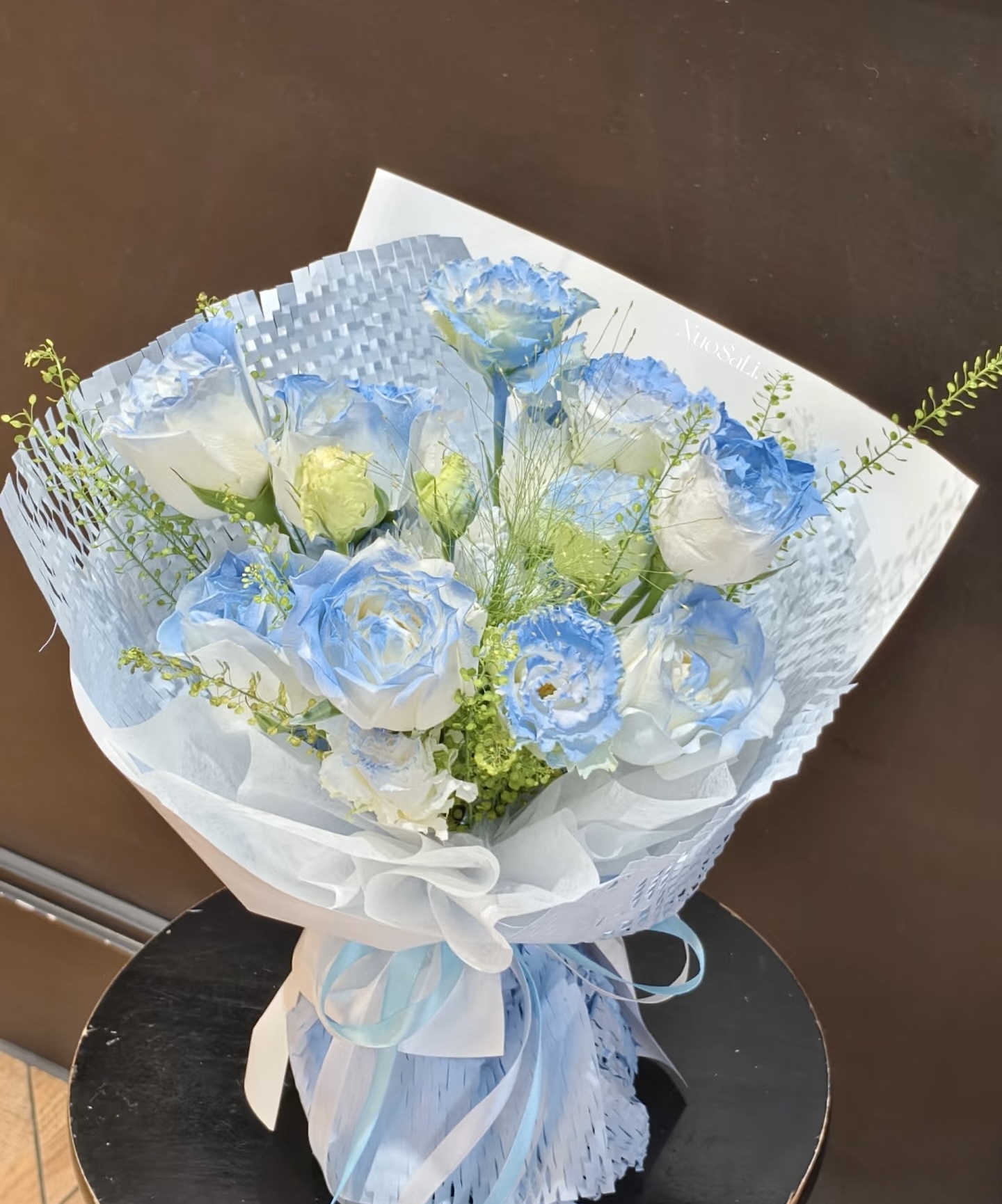 bó hoa giá rẻ, bó hoa tông xanh, Bó Hoa Tone Hồng Tặng Người Yêu - Bó Hoa Tươi Garden Style - 胡志明市花束配送 KIMI FLOWERS