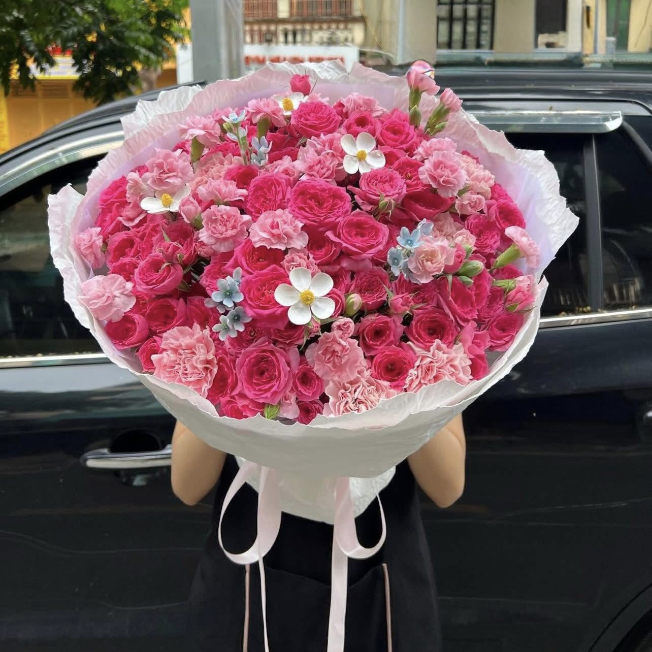 Bó hoa hồng Sophia (hoa hồng chùm Sophia)