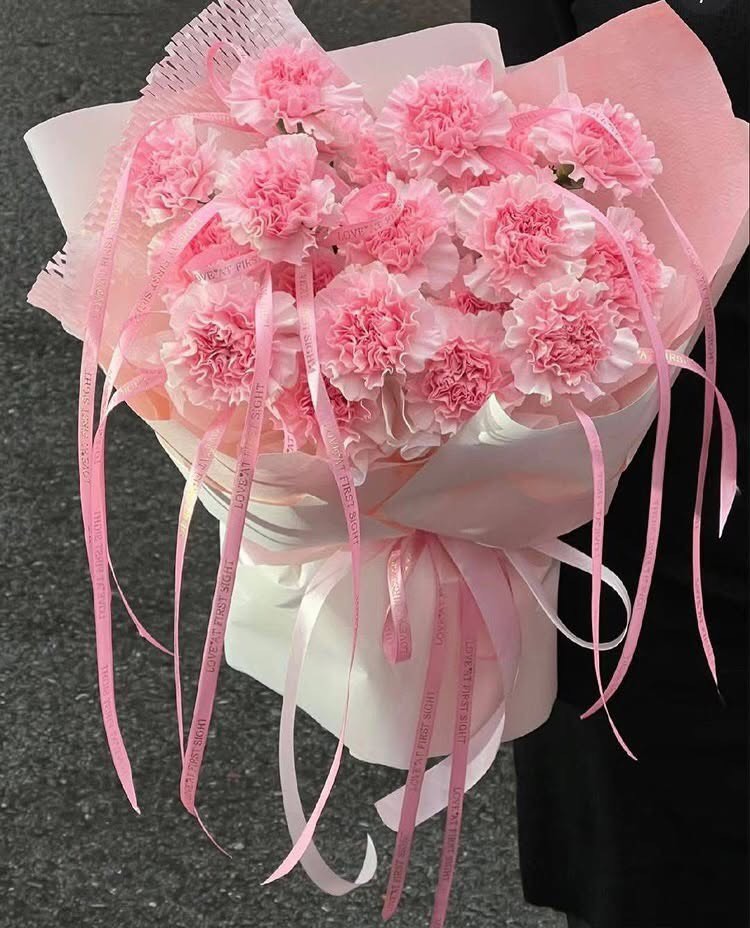 Bó Hoa Tone Hồng Tặng Người Yêu - Bó Hoa Tươi Garden Style - 胡志明市花束配送 KIMI FLOWERS