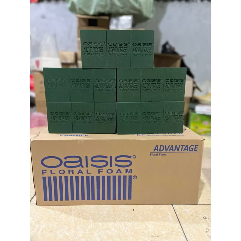 Mút Xốp Cắm Hoa Oasis Xanh Dương