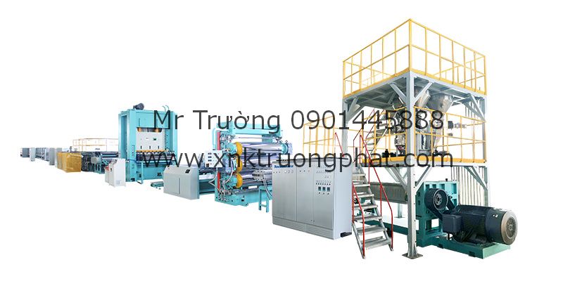 máy đùn lưới địa kỹ thuật kiểu mới