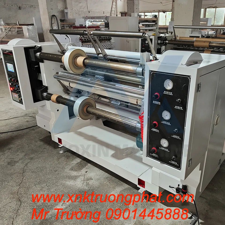 máy chia cuộn màng bán tự động giá rẻ