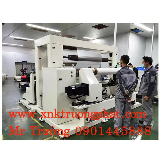 Máy xả cuộn giấy jumbo cao tốc