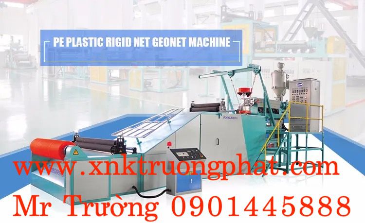 máy đùn lưới nhựa cứng PE