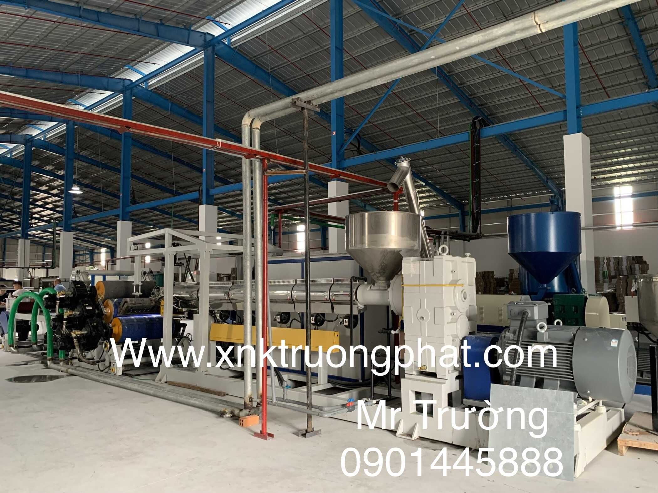 Báo giá Máy cán màng PP PS làm khay định hình, khay điện tử