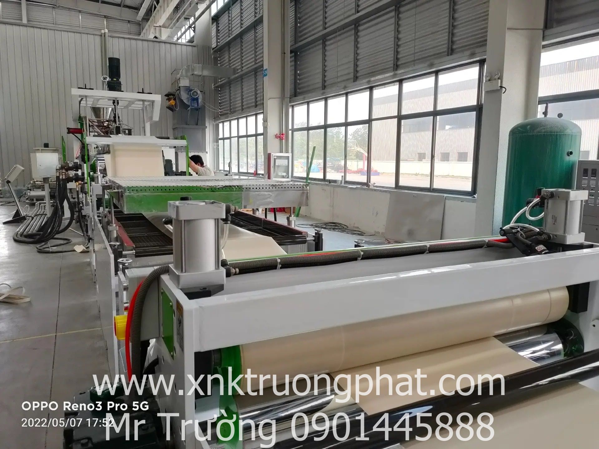 Công nghệ cán MÀNG NHỰA PP, PS chất lượng cao, sản lượng khủng