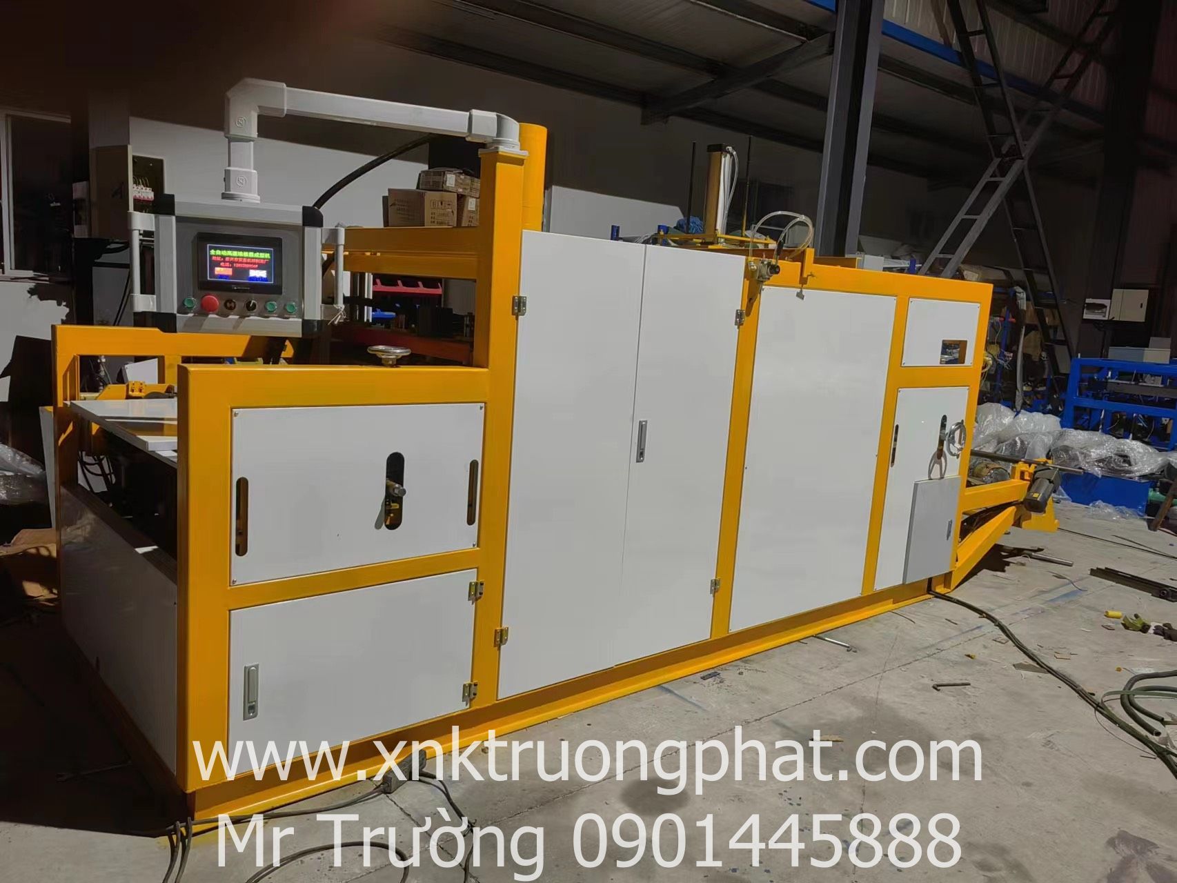 máy làm bầu quấn cây khổ  800x1000mm tự động