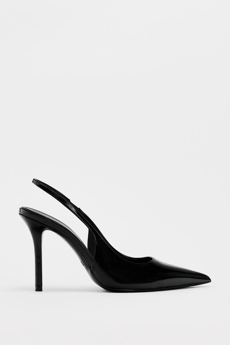 HIGH-HEEL SLINGBACK SHOES