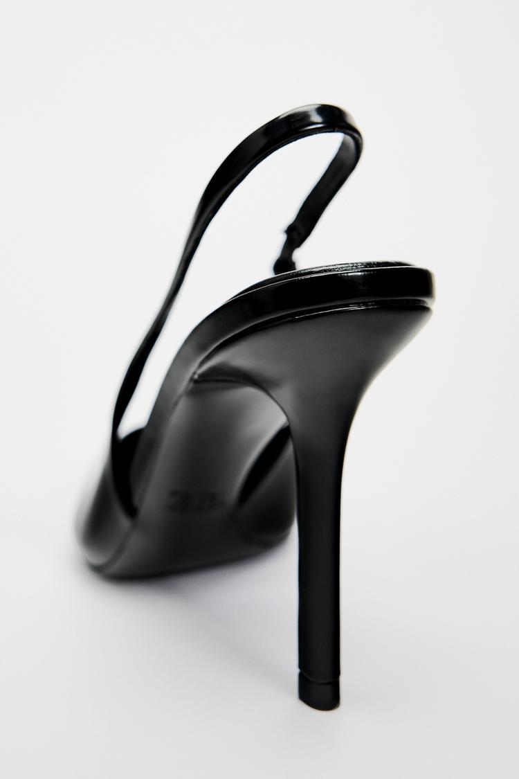 HIGH-HEEL SLINGBACK SHOES