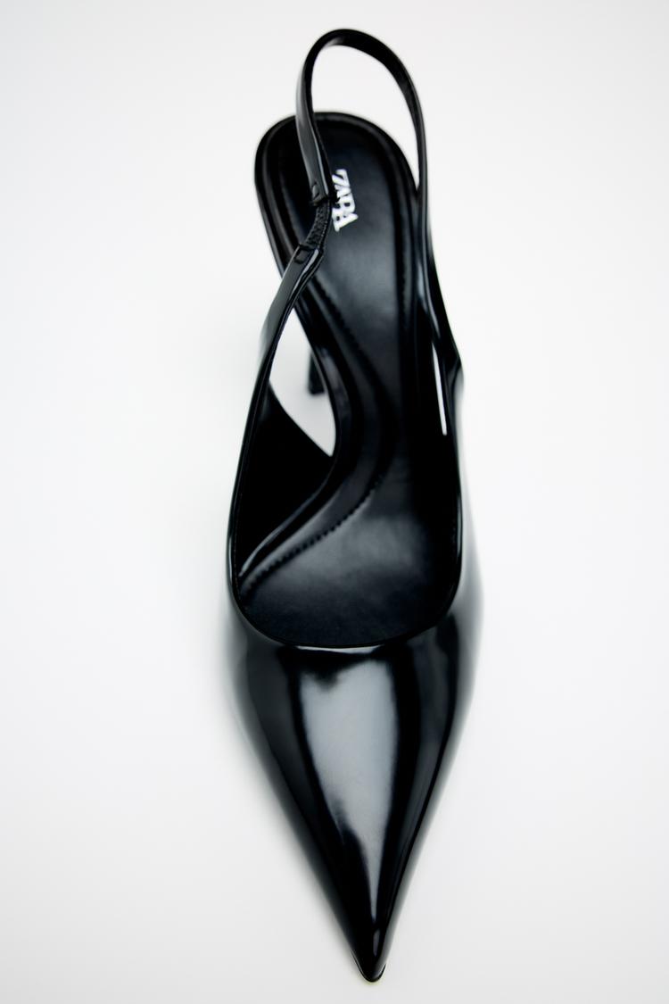 HIGH-HEEL SLINGBACK SHOES