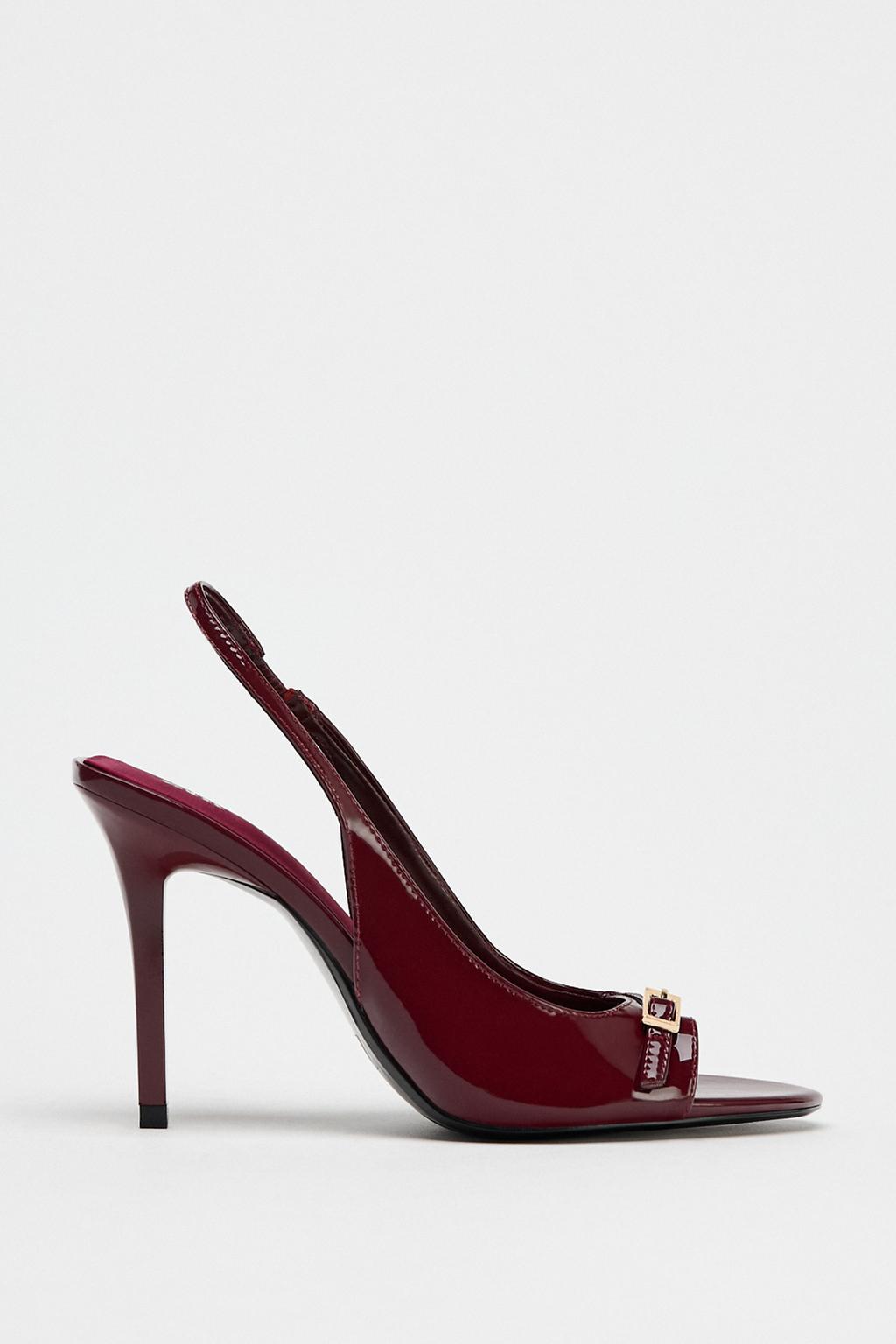 SUNʼIY LAK QOPLAMALI BALAND POSHALI SANDAL