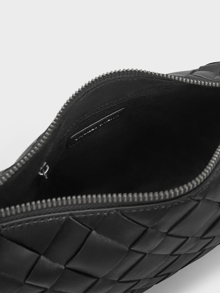 Ivette Woven Shoulder Bag