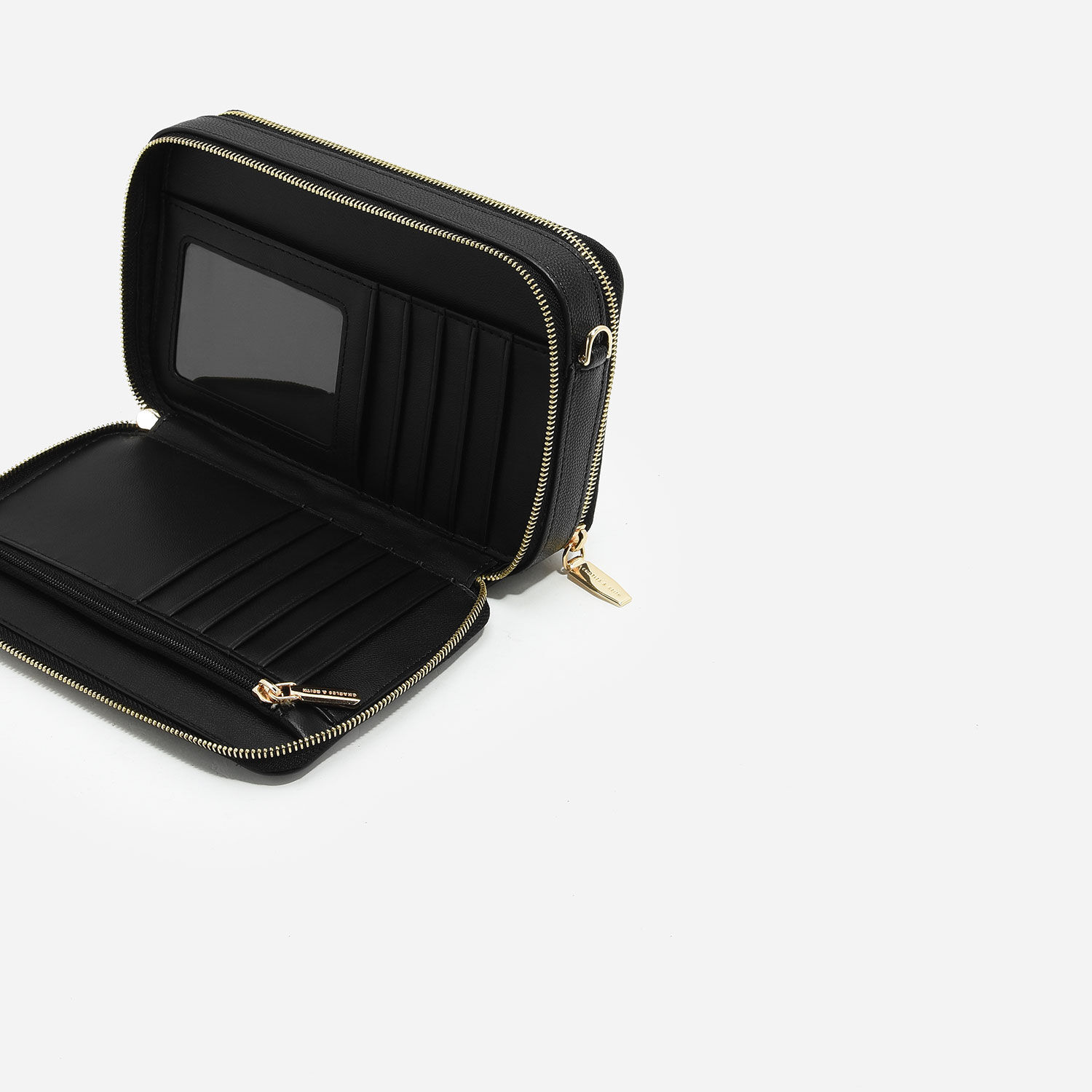 Quilted Boxy Long Wallet