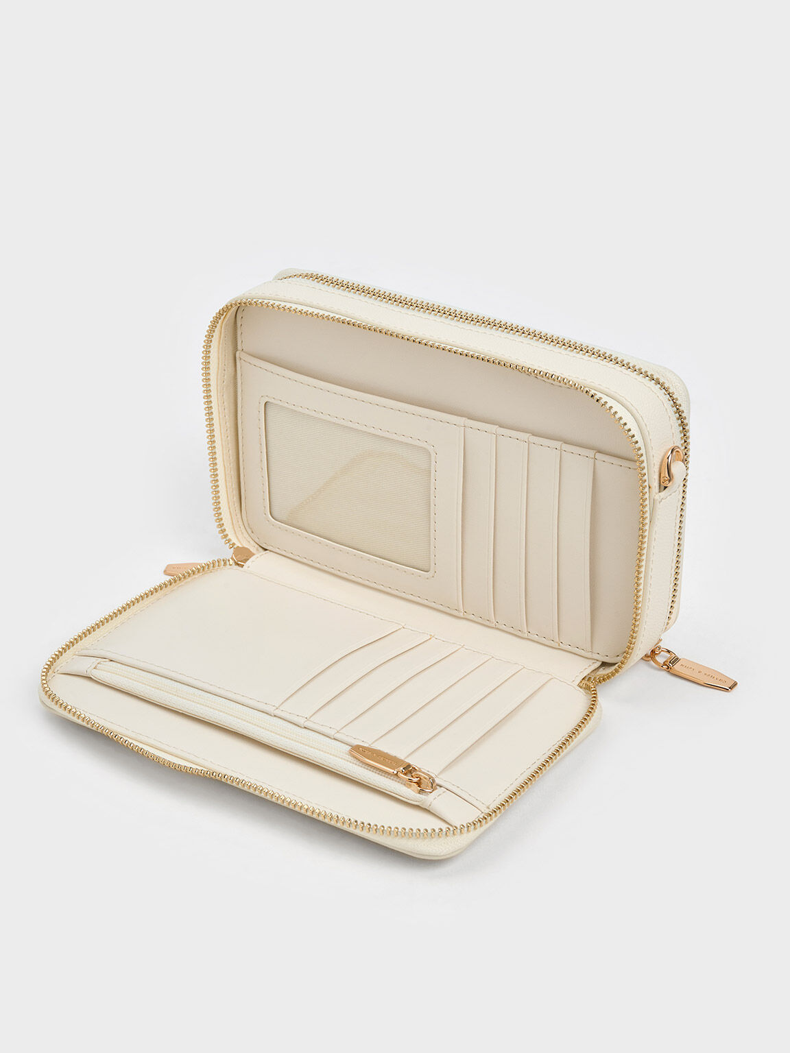 Quilted Boxy Long Wallet