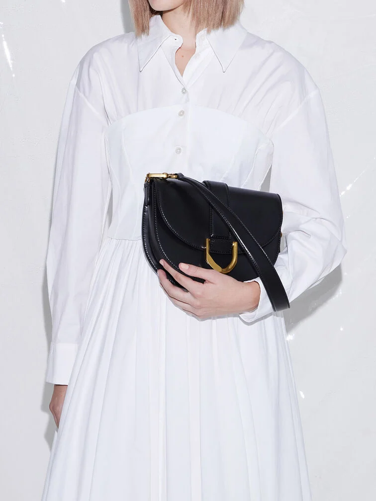 Saddle Crossbody Bag