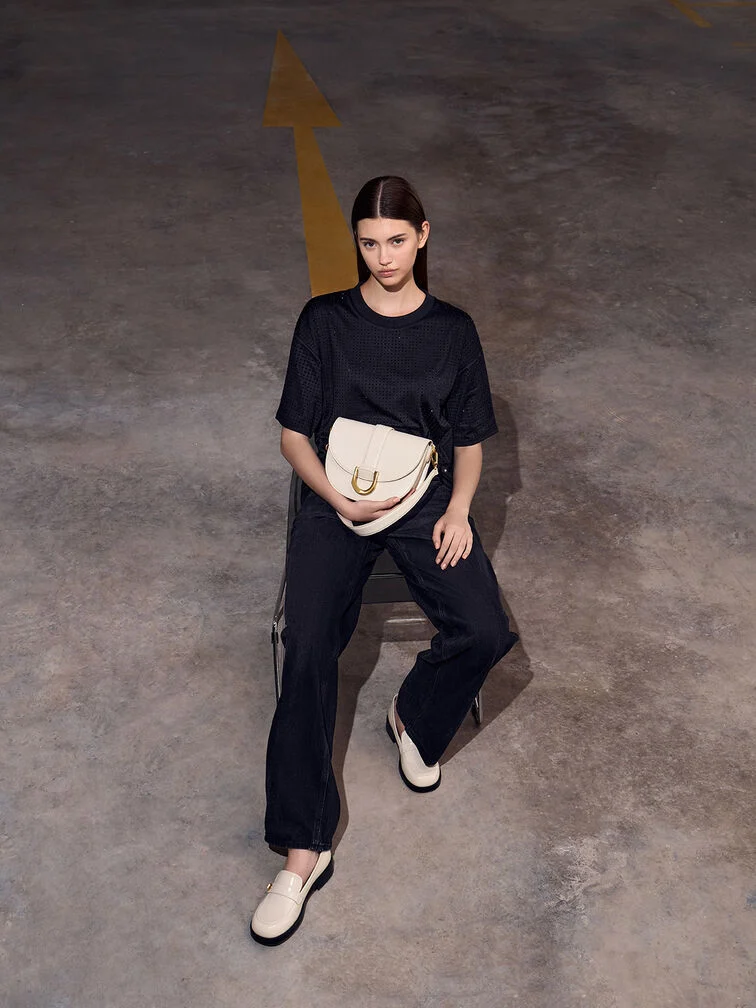 Saddle Crossbody Bag