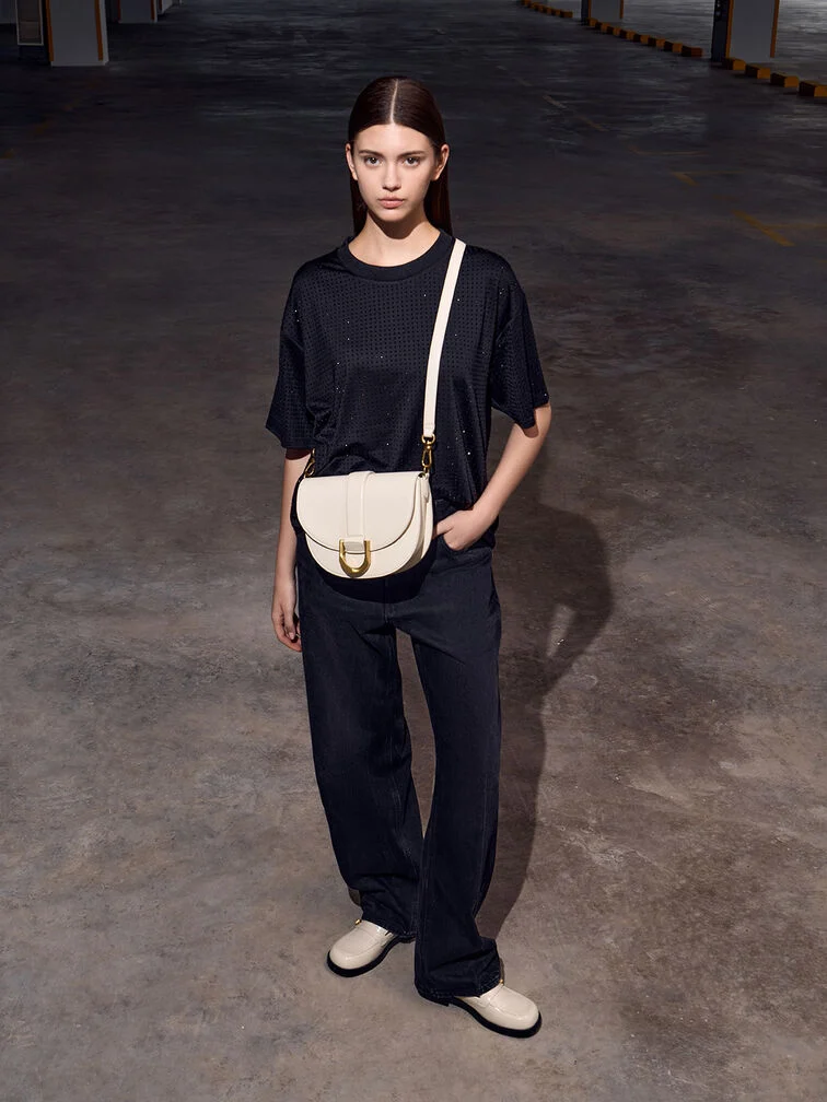 Saddle Crossbody Bag