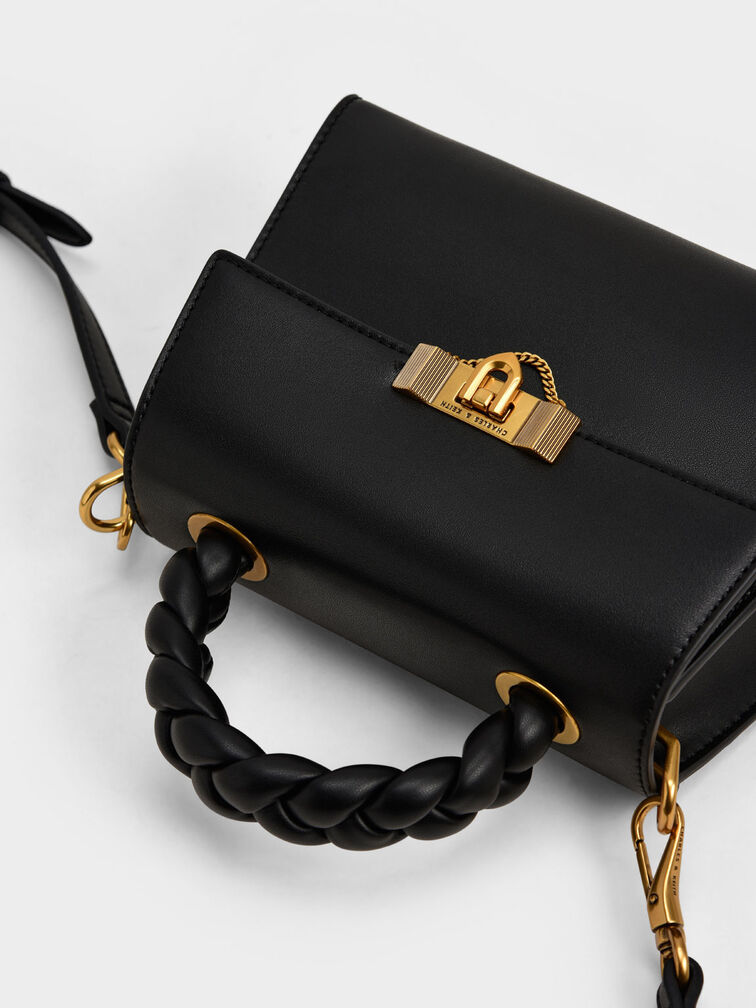 Tallulah Braided Trapeze Handbag