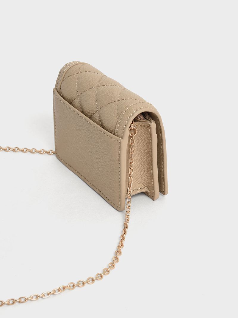 Micaela Quilted Card Holder