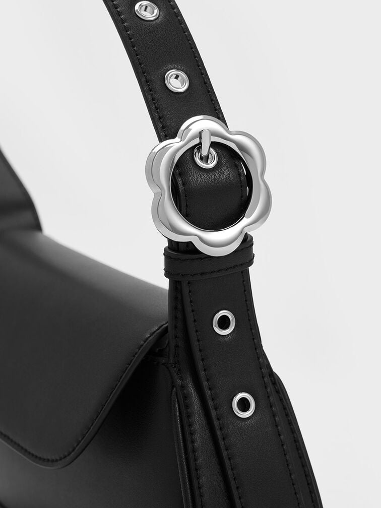 Petra Asymmetrical Front Flap Bag