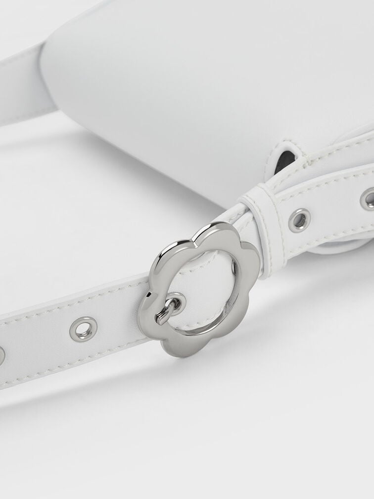 Petra Asymmetrical Front Flap Bag