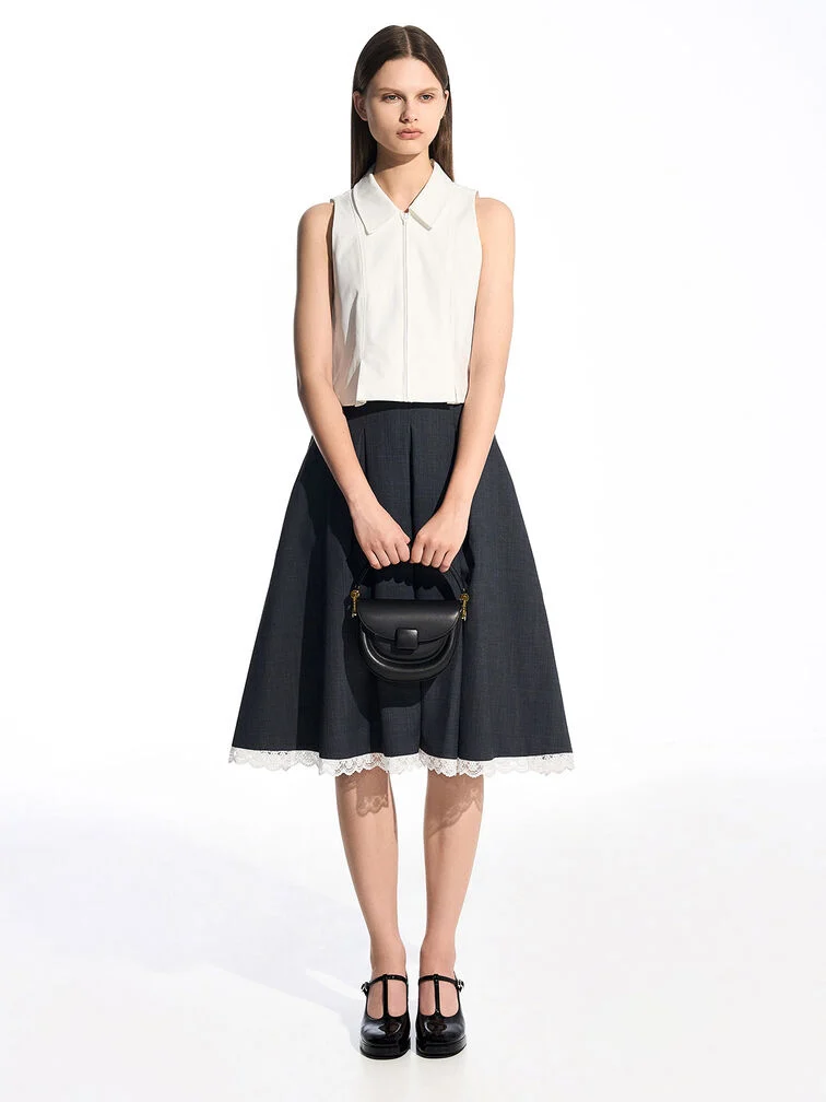 Koa Half-Moon Saddle Bag