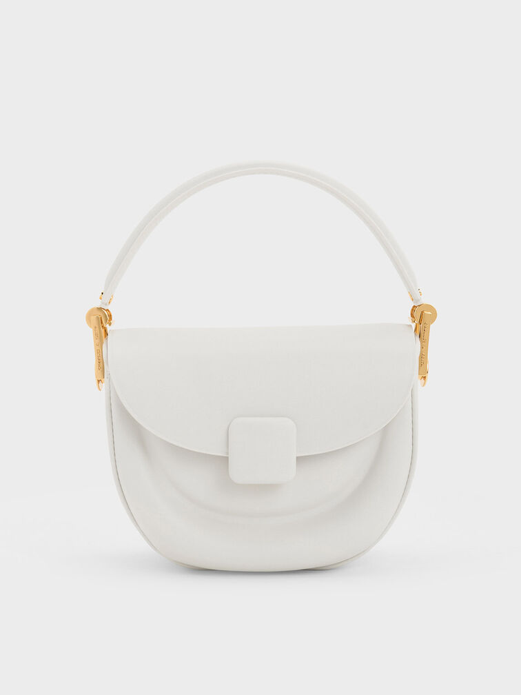 Koa Half-Moon Saddle Bag