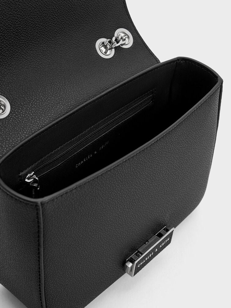 Chain Strap Square Bag