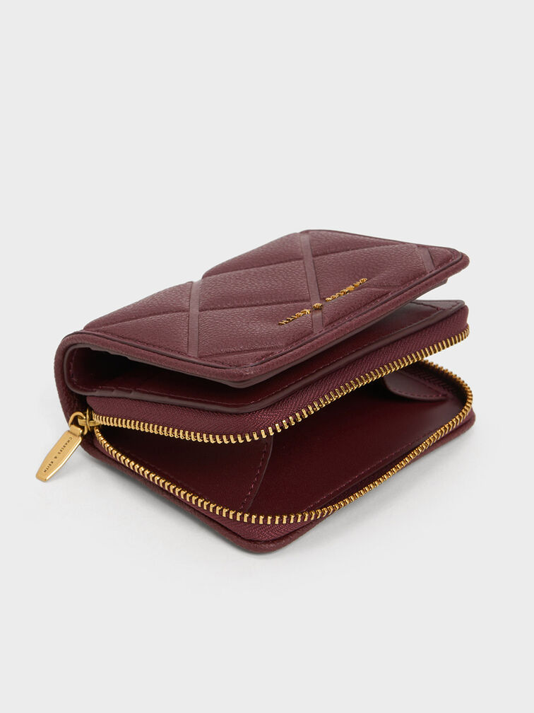 Anwen Quilted Zip-Around Wallet