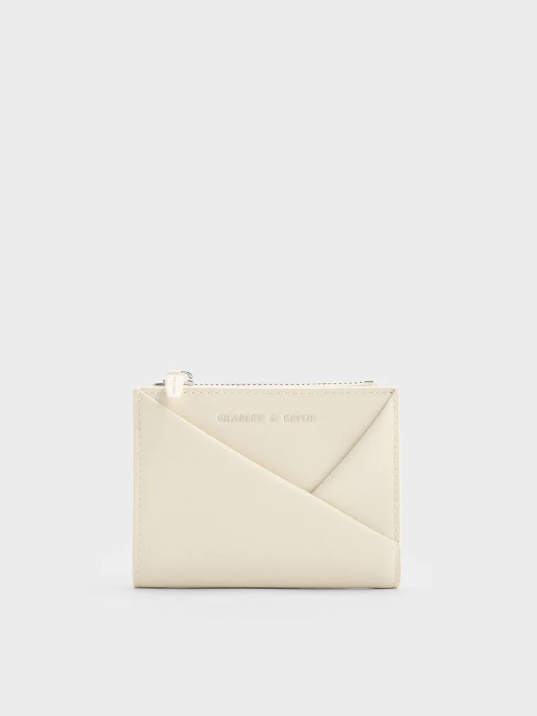 Midori Geometric Top-Zip Wallet