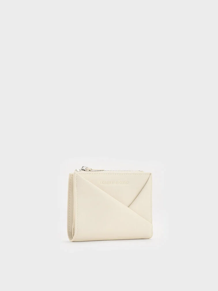 Midori Geometric Top-Zip Wallet