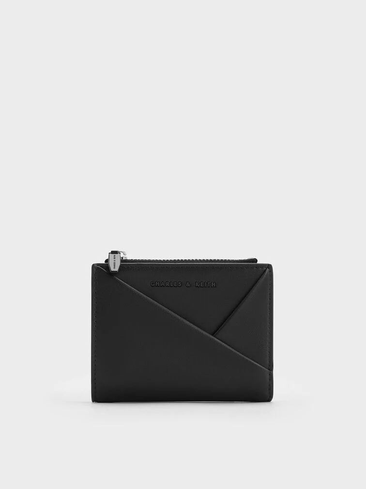 Midori Geometric Top-Zip Wallet