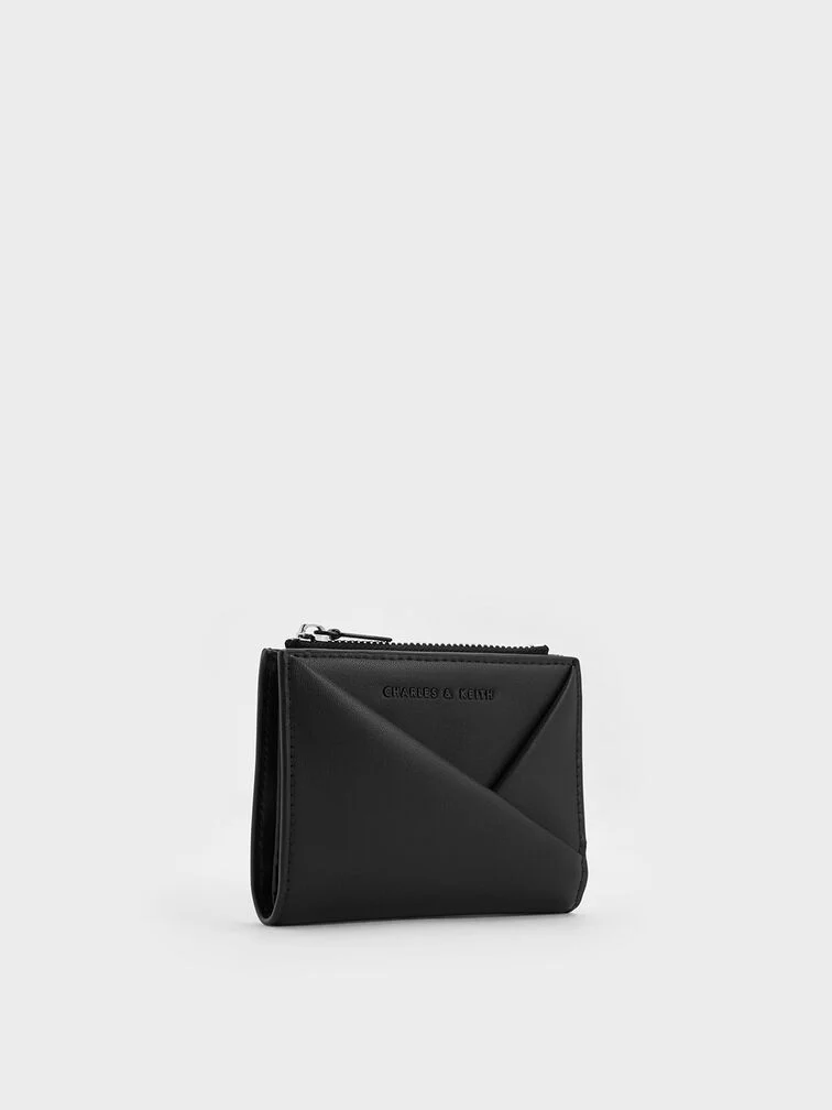 Midori Geometric Top-Zip Wallet