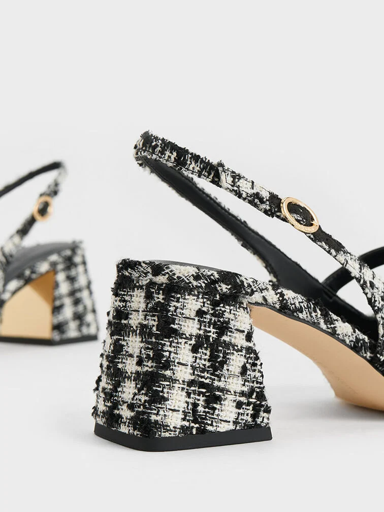 Aeryn Pearl-Embellished Slingback Pumps