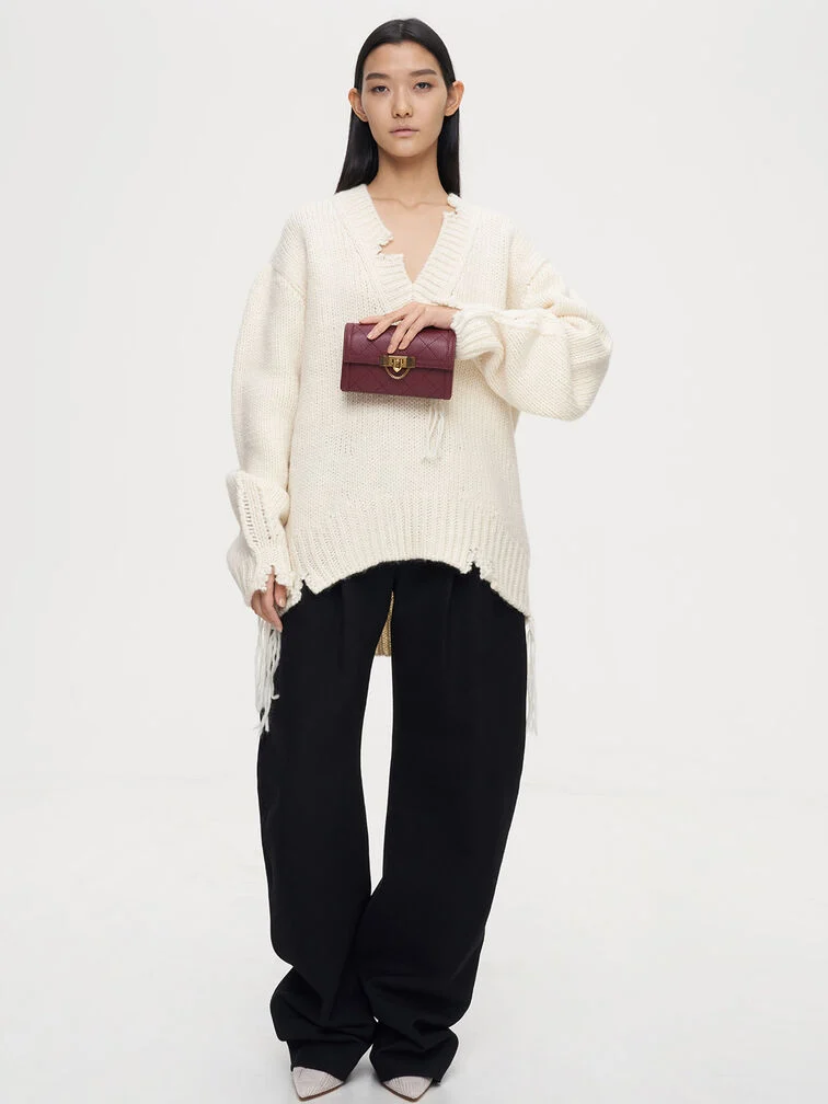 Tallulah Quilted Clutch Bag