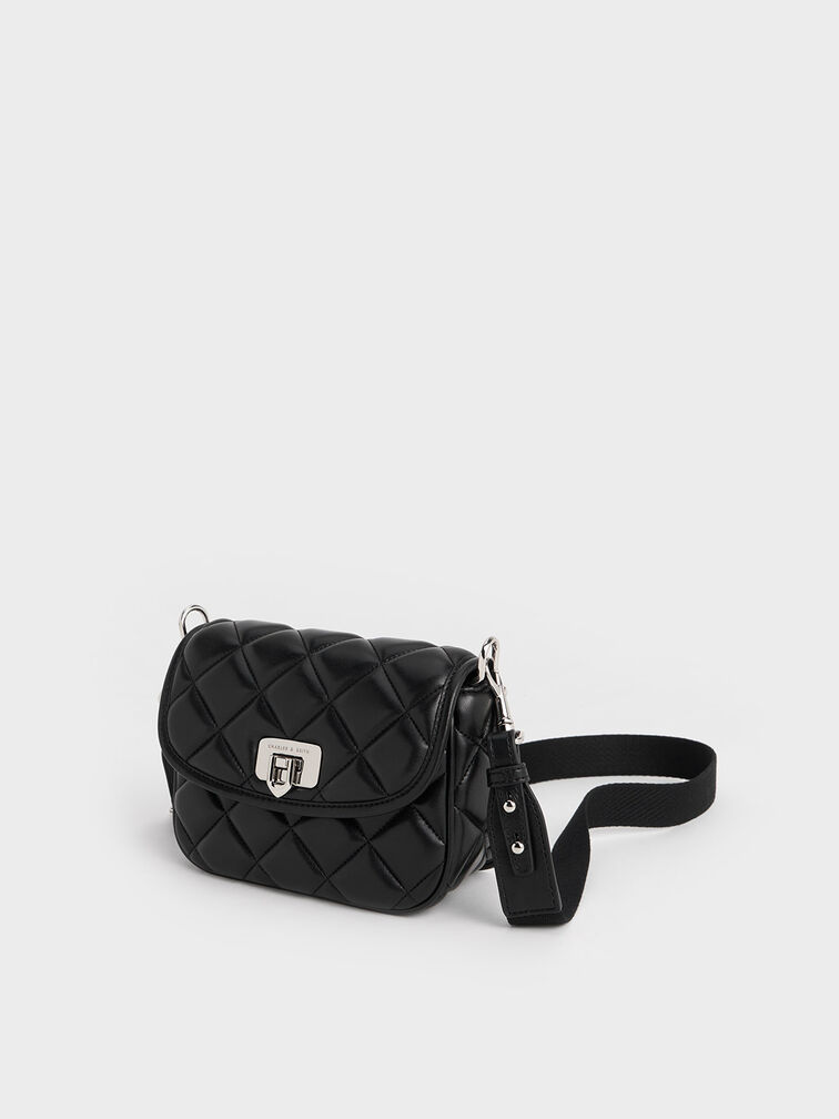 Cressida Quilted Foldover Crossbody Bag