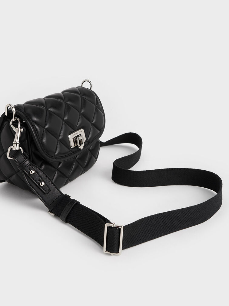 Cressida Quilted Foldover Crossbody Bag