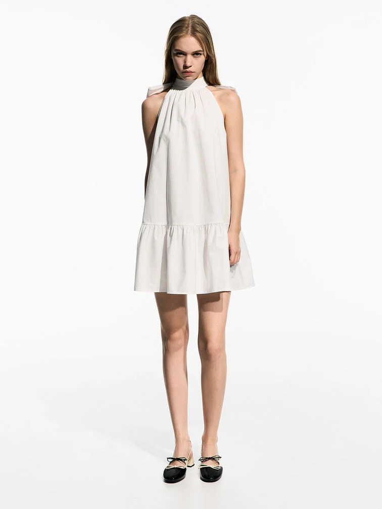 Dorri Double-Bow Slingback Pumps