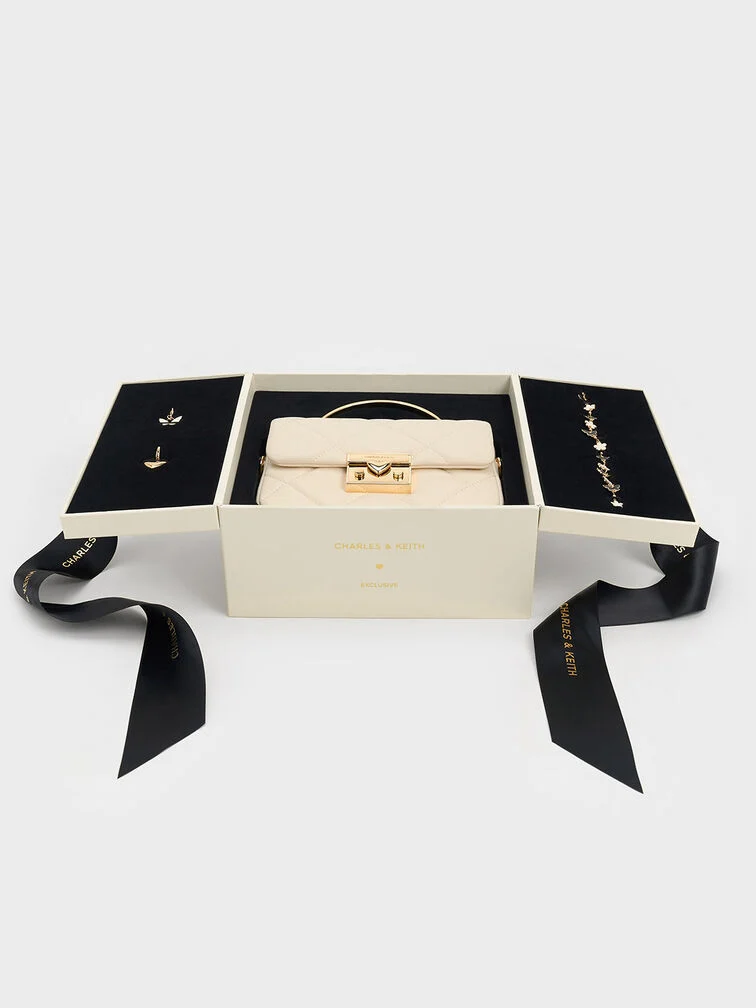 Quilted Boxy Tote Bag