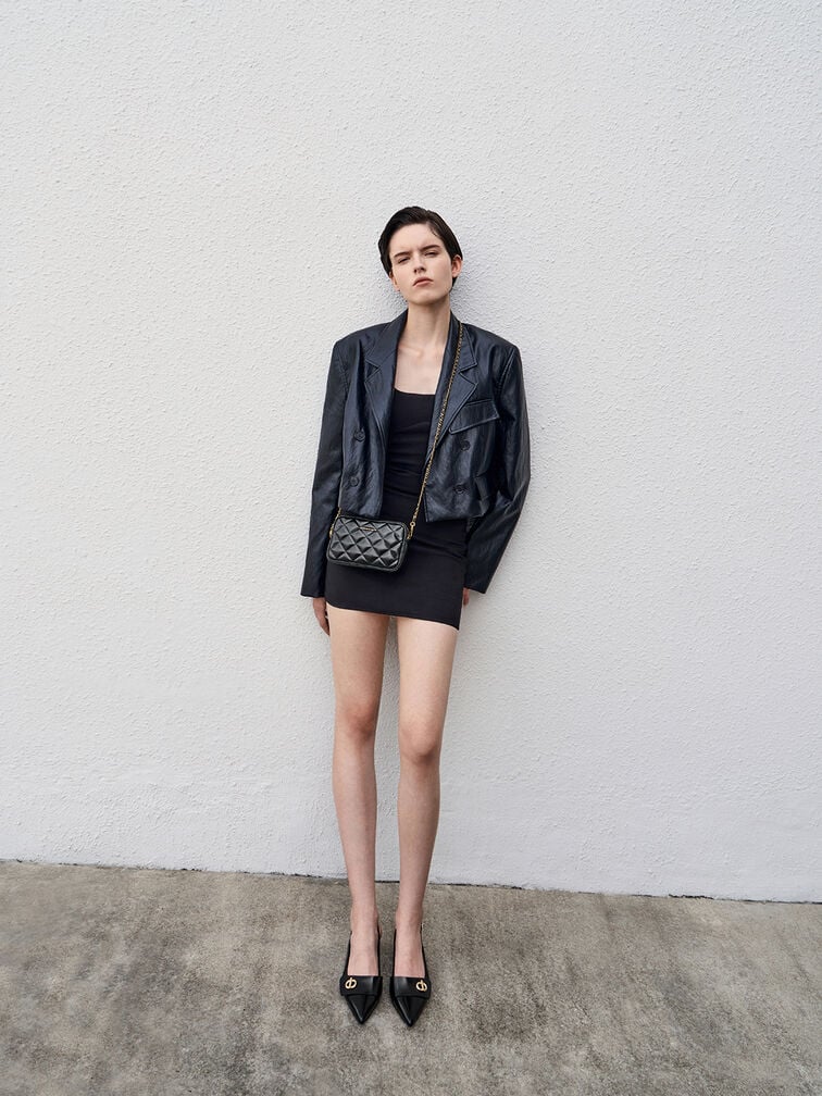 Mini Apfra Quilted Crossbody Bag