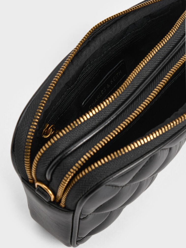 Mini Apfra Quilted Crossbody Bag