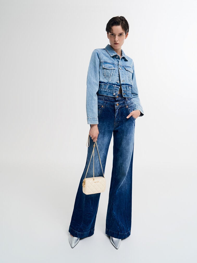 Mini Apfra Quilted Crossbody Bag