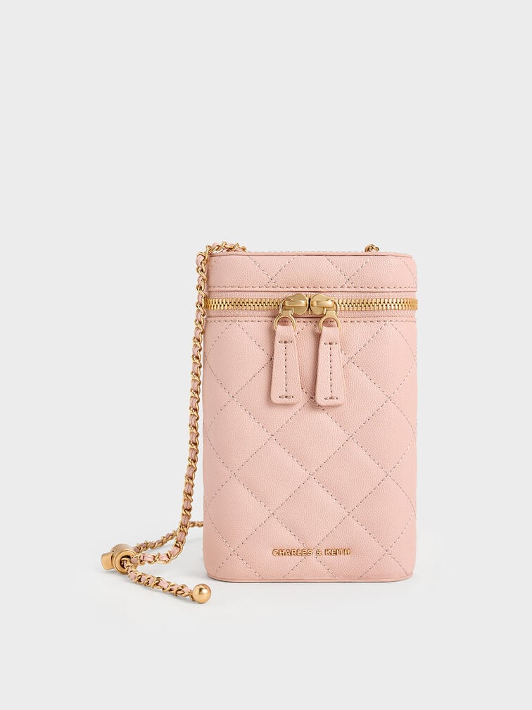 Apfra Quilted Elongated Mini Rectangular Bag