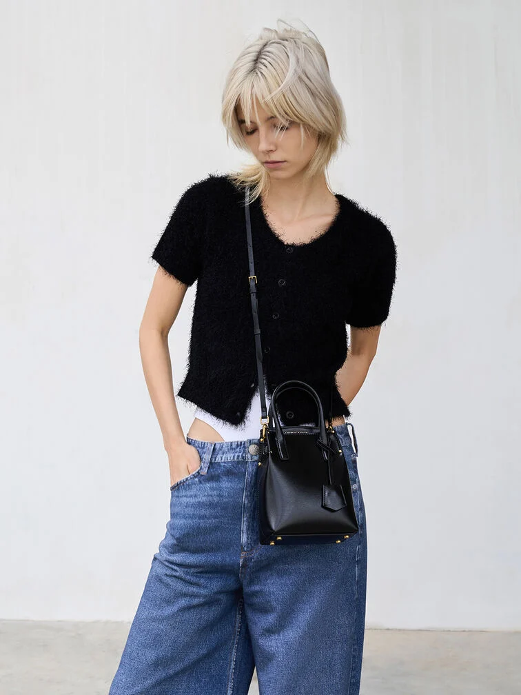 Rene Elongated Top Handle Bag