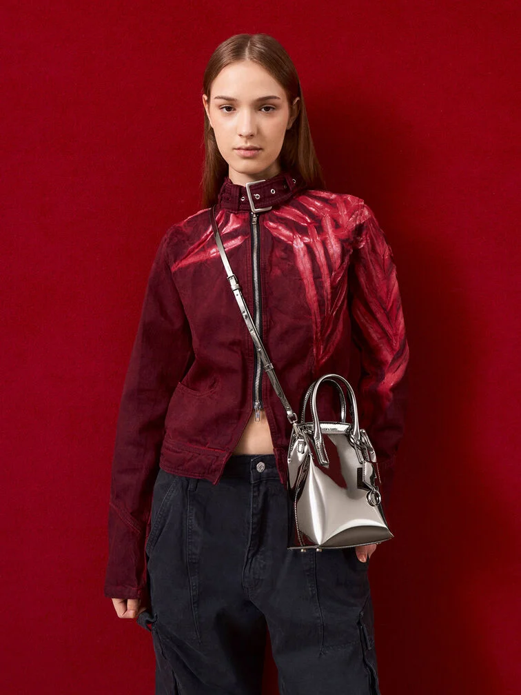 Rene Elongated Top Handle Bag