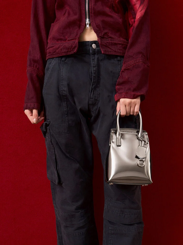 Rene Elongated Top Handle Bag